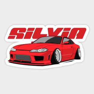 Red S15 Silvia Sticker